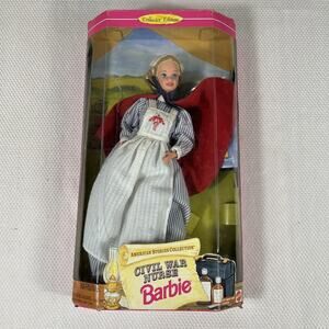 Barbie Civil War Nurse Collector Edition Doll Vintage 1995 Mattel 14612